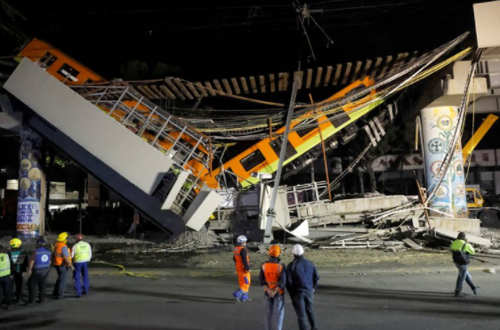 Se desplomó un tramo del metro en Ciudad de México: al menos 23 muertos y más de 70 heridos