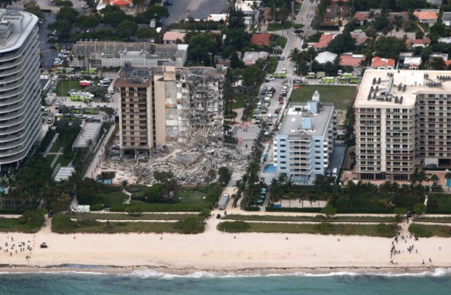 Autoridades de EEUU confirman fallecimiento de costarricense en derrumbe de edificio en Miami