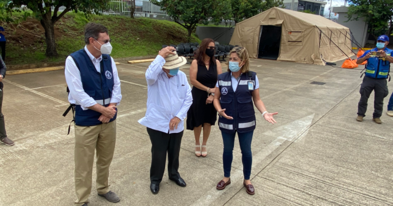 Unidad Médica Móvil que prestó Panamá entrará en operación este lunes en Hospital de Heredia