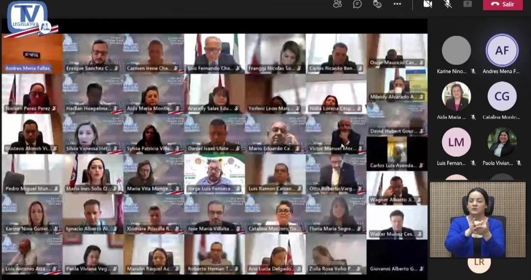 Diputados inician simulacro de sesiones virtuales del Plenario Legislativo