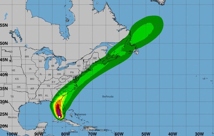La tormenta tropical Elsa se dirige hacia Florida y se activó el alerta de huracán: los vientos se acercan a 100 km/h