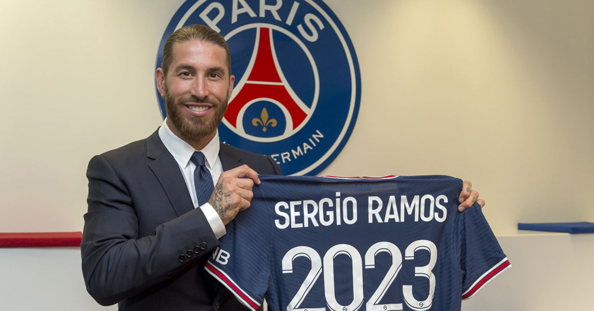 Sergio Ramos firma con el PSG