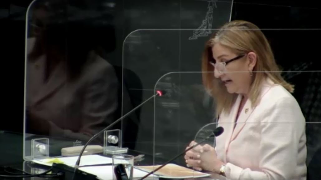 Emilia Navas advierte a ONU sobre supuestos ataques de magistrados contra el Ministerio Público