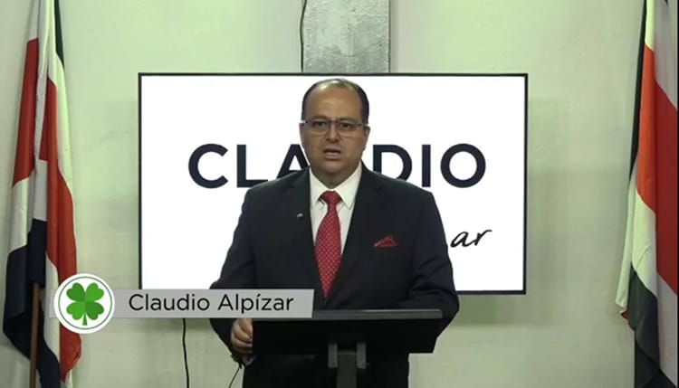 Figueres intenta retener en su campaña a grupo afín a Claudio Alpizar