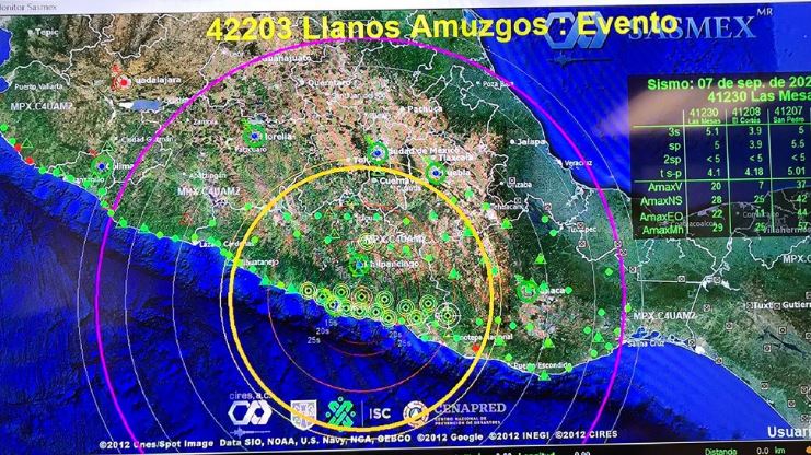 Sismo de 6.9 grados sorprendió a la Ciudad de México