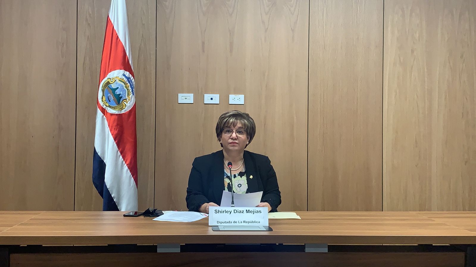 Shirley Díaz se aparta del PUSC y se declara diputada independiente