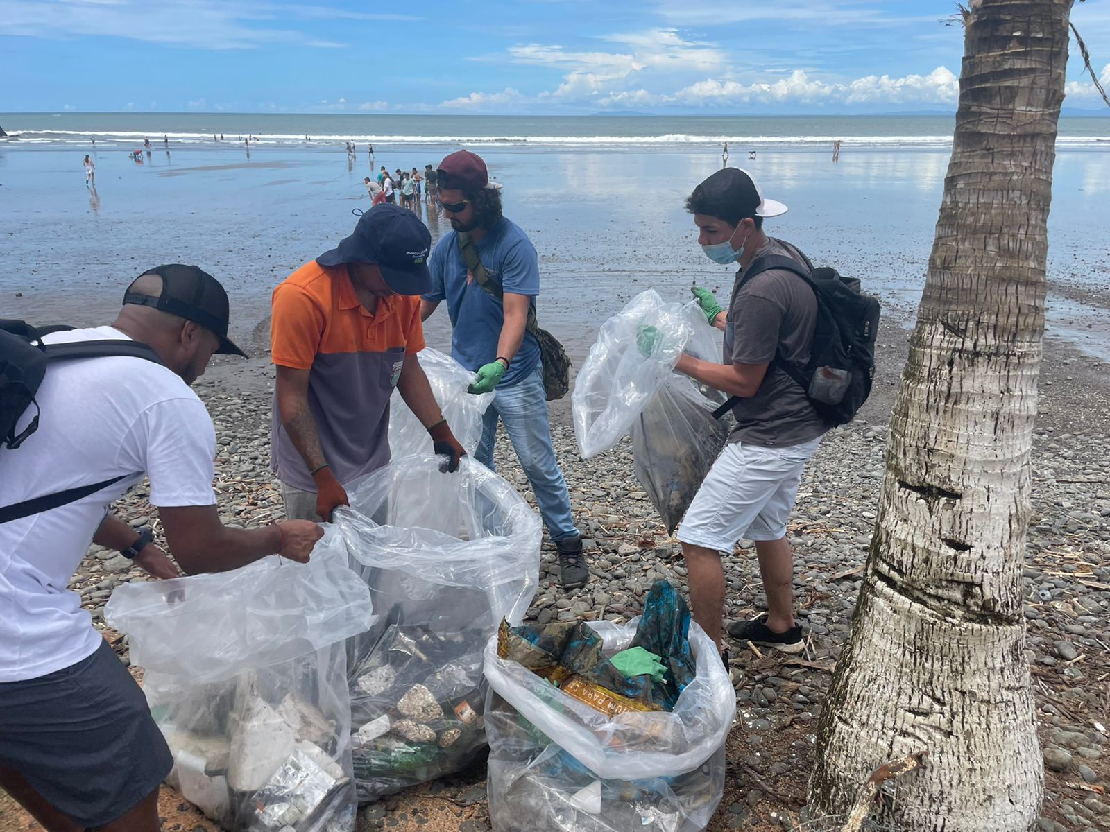 170 kilos de basura se recolectaron en jornada de limpieza en playa Jacó