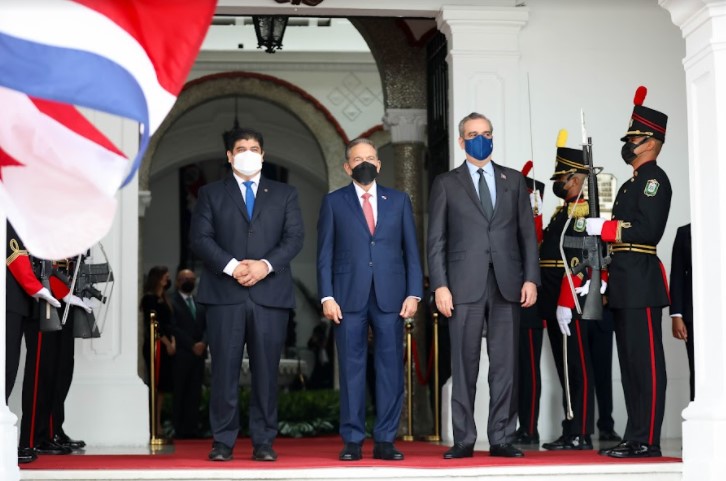 Carlos Alvarado abordó situación de Nicaragua en reunión con presidentes de Panamá y República Dominicana