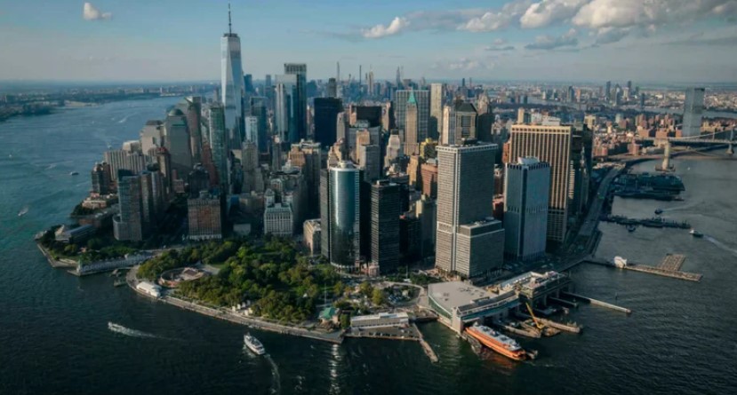 La ciudad de Nueva York está construyendo un muro para protegerse de las inundaciones