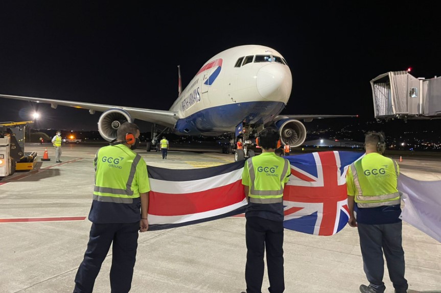 ¡Más vuelos! British Airways retoma operaciones en Costa Rica y Avianca anuncia tres conexiones ‘bajo costo’ para 2022