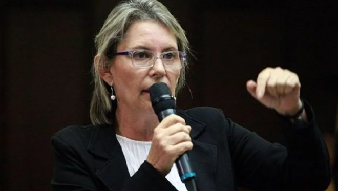 La opositora venezolana Olivia Lozano llamó a la unidad para conseguir elecciones justas