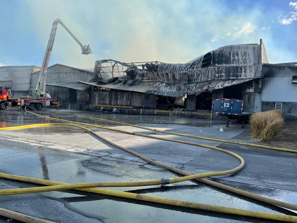 Incendio en El Coyol finalmente alcanzó más de 20 mil metros cuadrados y afectó a 51 personas que necesitaron atención médica