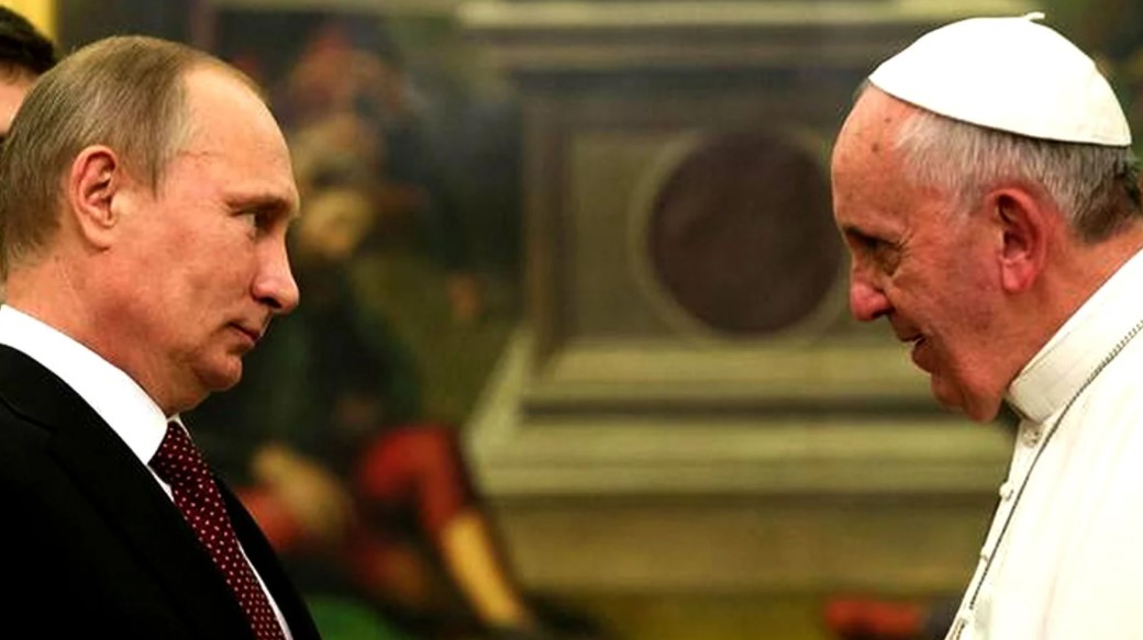 El papa Francisco pidió detener la invasión a Ucrania con un mensaje para Putin: “¡Dios, detén la mano de Caín!”