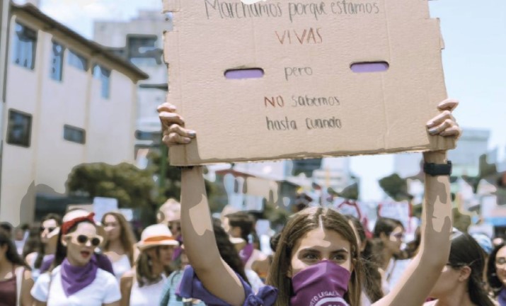 Cientos de mujeres realizaron manifestación en San José exigiendo un alto a la violencia