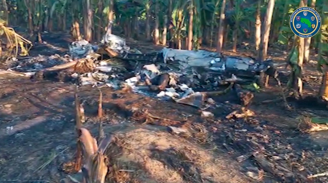 Accidente de avioneta en Palmar Sur de Osa dejó dos fallecidos esta madrugada