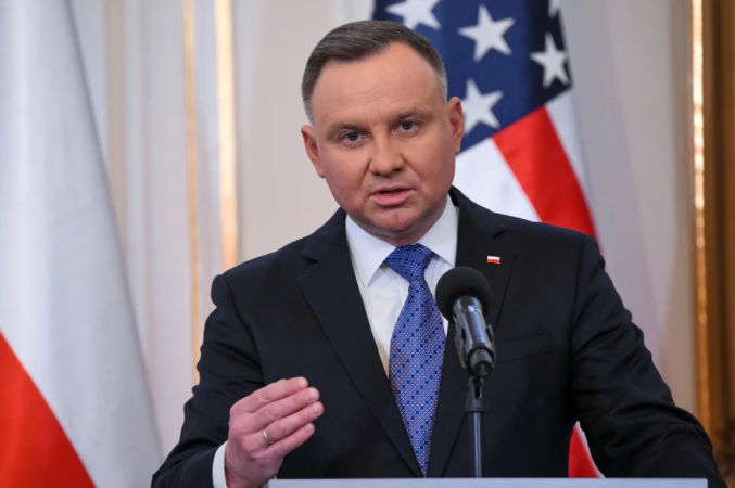 El presidente polaco pidió a Europa que abra las fronteras a los refugiados ucranianos