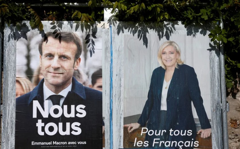 Ballotage en Francia: se define el duelo entre Emmanuel Macron y Marine Le Pen en un clima marcado por el descontento social