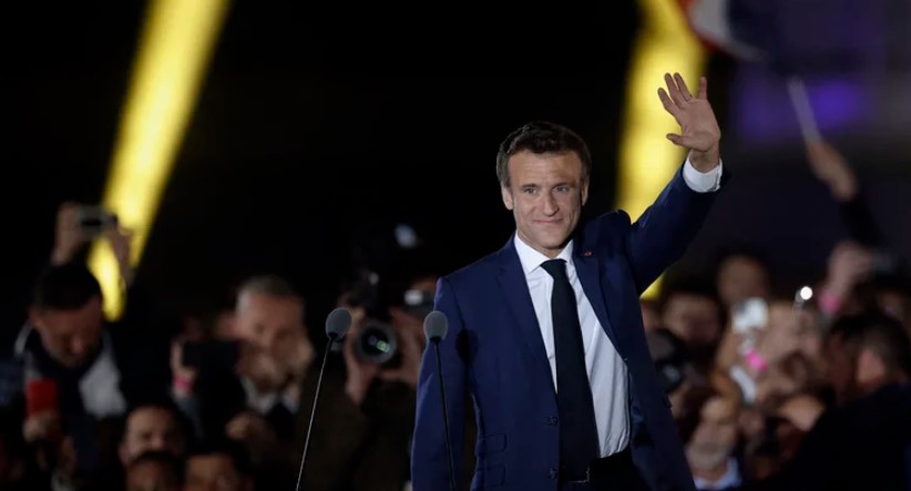 Emmanuel Macron celebró su reelección: “Ya no soy el candidato de un grupo, sino el presidente de todos”
