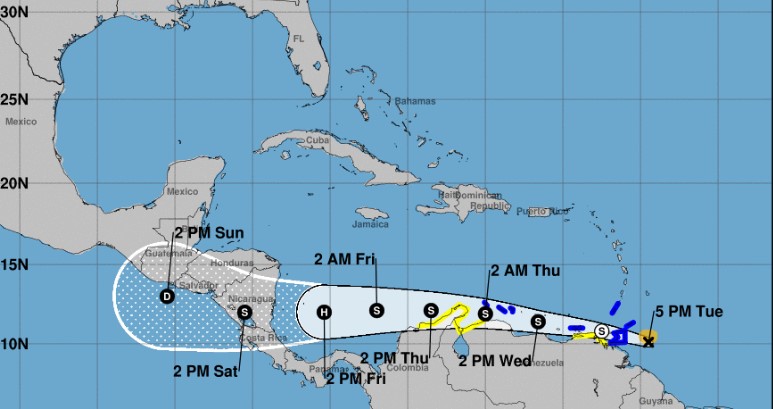 CNE activa medidas preventivas ante posible impacto de ondas tropicales: IMN monitorea fenómeno que podría convertirse en ciclón