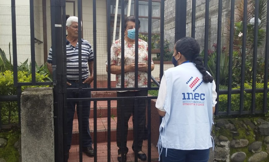 INEC da banderazo de salida al Censo Nacional y pide a población ‘abrir las puertas’