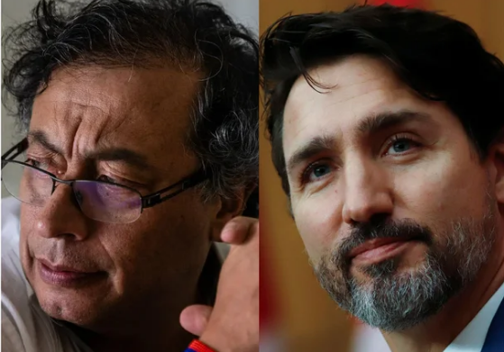 Justin Trudeau invitó al presidente electo Gustavo Petro a trabajar juntos en temas como “la democracia, la igualdad de género y el clima”