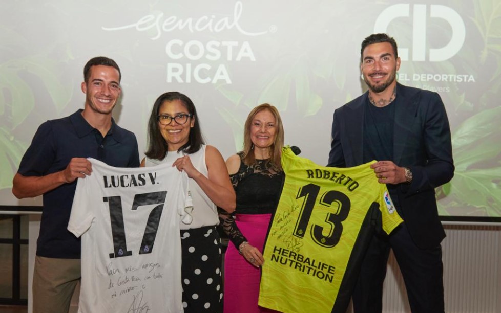 Costa Rica se promociona como destino turístico: Jugadores del Real Madrid y Liga Española invitan a visitar el país