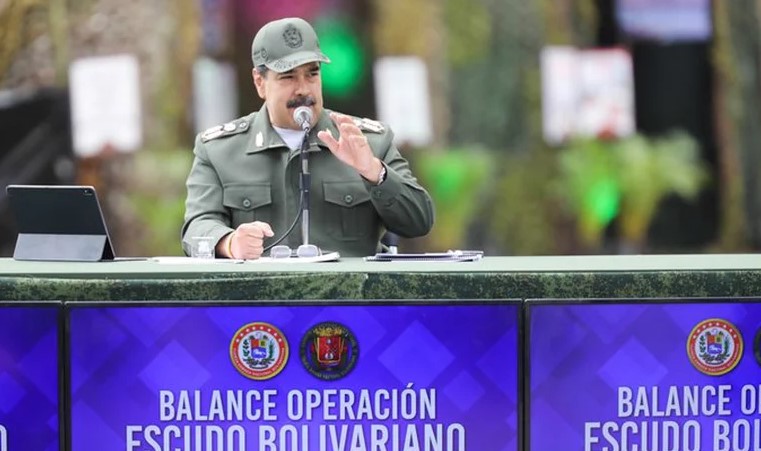 Maduro volvió a hablar de los Terroristas Armados Narcotraficantes de Colombia y atacó a la “oligarquía de Bogotá”