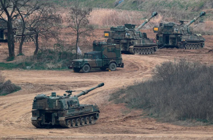 EEUU y Corea del Sur movilizaron un centenar de activos militares para realizar maniobras de defensa conjuntas