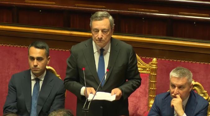 Mario Draghi perdió la mayoría parlamentaria y se confirmó la caída del Gobierno en Italia: habría elecciones anticipadas
