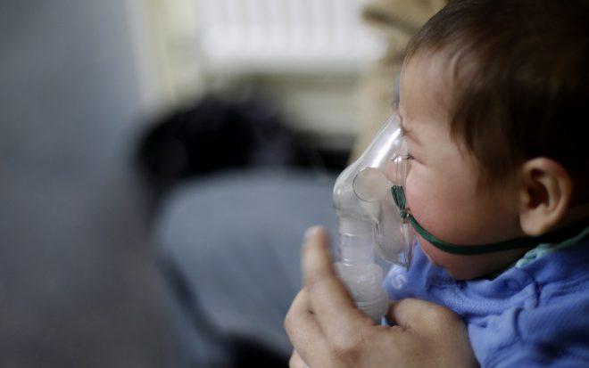 Menores de cinco años ocupan la mayoría de camas del HNN por infecciones respiratorias