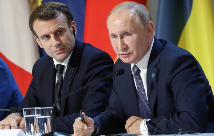 Emmanuel Macron habló con Vladimir Putin y le exigió que retire sus armas de la central nuclear de Zaporizhzhia