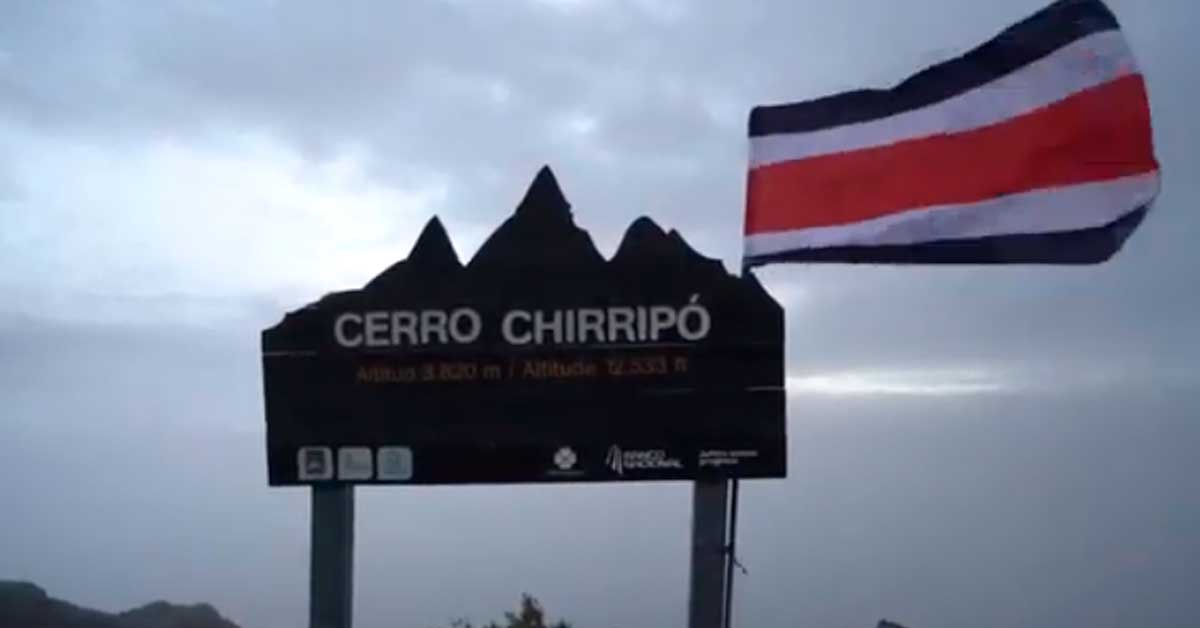 Entradas para visitar el Chirripó se habilitarán a partir del 6 de septiembre