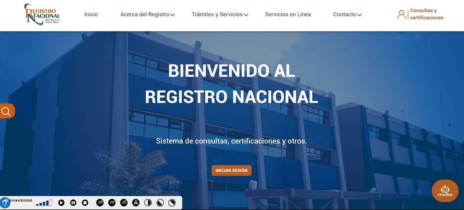Registro Nacional habilita nuevo portal web para tramitar certificaciones, inscribir documentos y reponer placas