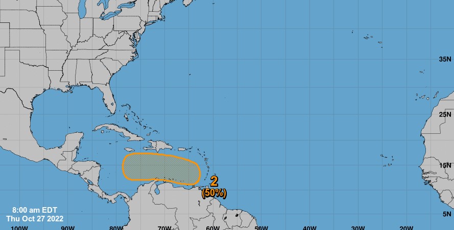 IMN monitorea fenómeno que podría convertirse en ciclón en el Caribe la otra semana