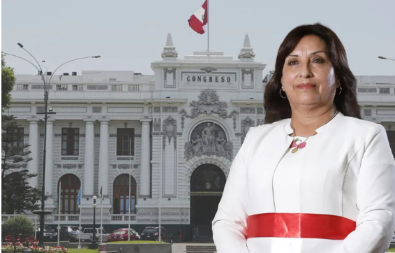 Dina Boluarte se dirige al Congreso para asumir la presidencia de la República