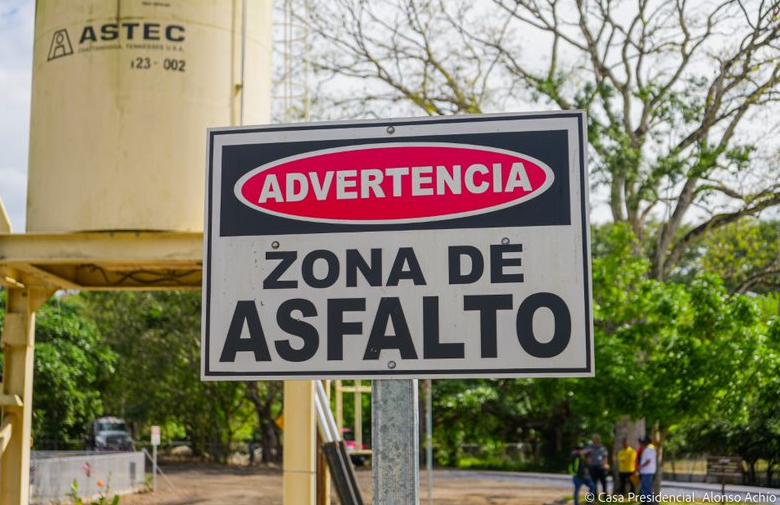 Planta asfáltica del MOPT fue reabierta en Buenos Aires de Puntarenas tras cuatro años sin operar