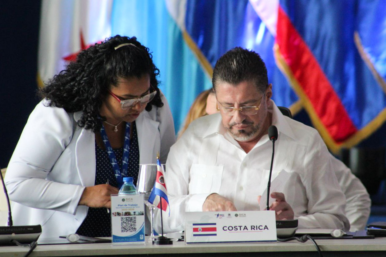 Presidente Rodrigo Chaves llamó a los países del SICA a impulsar adhesión a bloques económicos, como la Alianza del Pacífico