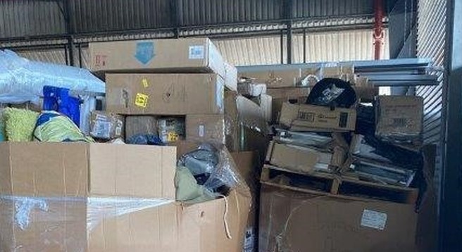 Aduanas reportó la retención de 10 contenedores de productos sin declarar para empresas ‘Outlet’