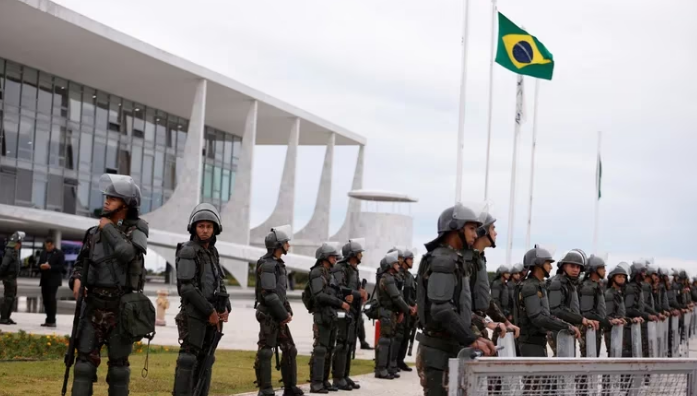 Brasilia duplicará la presencia policial en los tres poderes públicos tras el intento de golpe de Estado