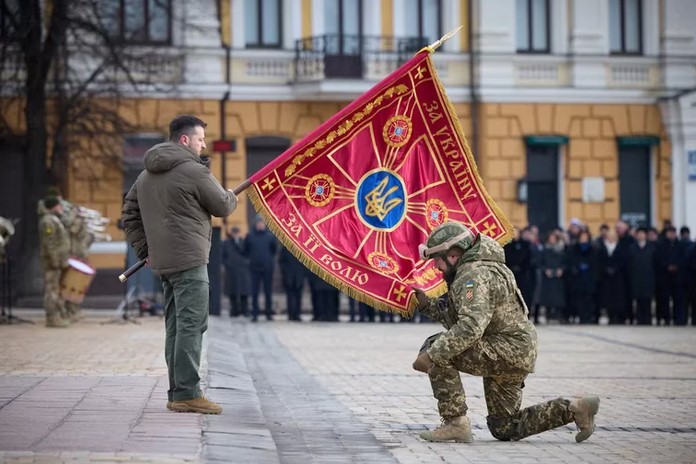 Volodimir Zelensky aseguró que 2023 será el año de la victoria de Ucrania contra la invasión rusa