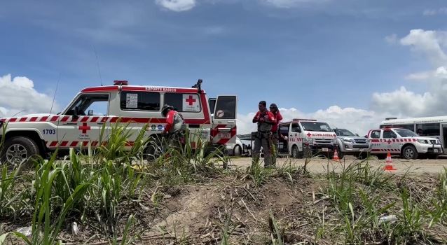 Cruz Roja mantiene 30 personas en operativo para localizar a menor de 9 meses