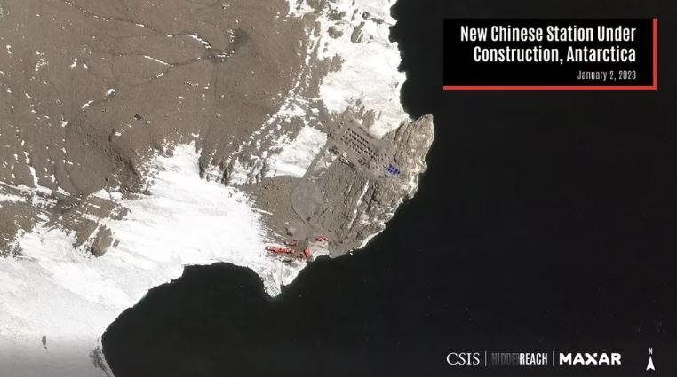 Un informe reveló que el régimen chino acelera la construcción de una nueva estación antártica