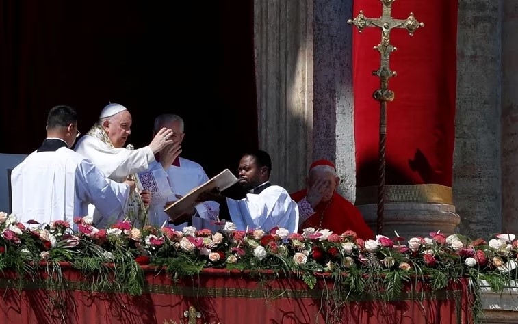 El papa Francisco recordó a Nicaragua en su mensaje pascual, pidió paz en Ucrania y luz sobre Rusia