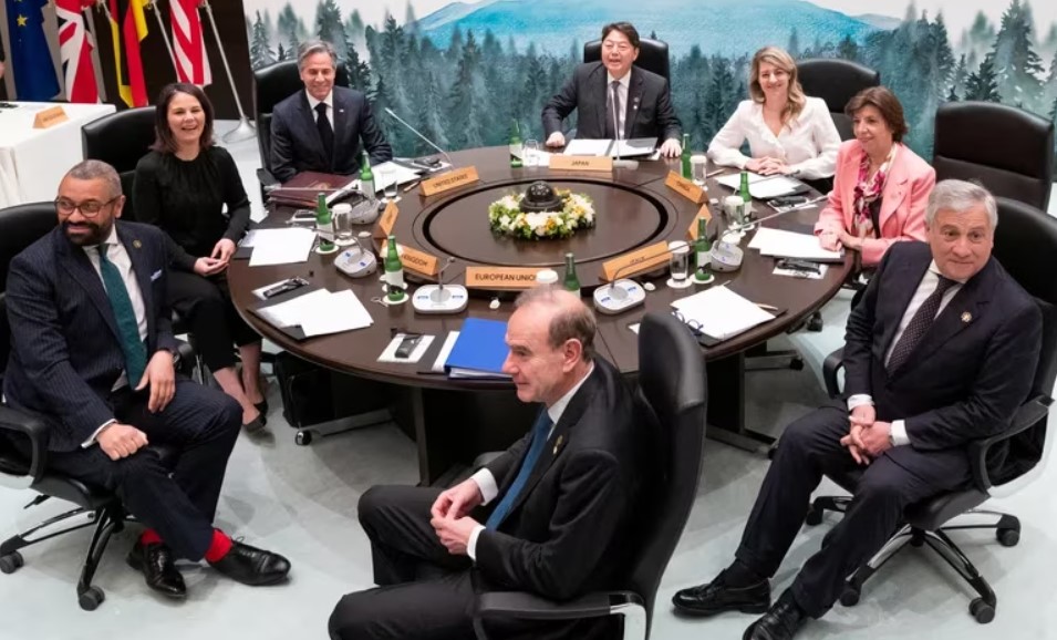 Los países del G7 prometieron más sanciones contra Rusia y advirtieron a China por su cercanía a Putin en plena invasión a Ucrania
