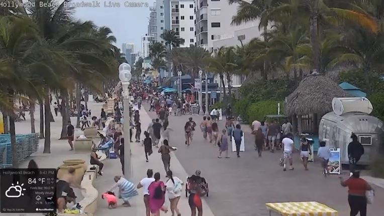 Tiroteo en Miami: la Policía de Hollywood Beach confirmó que 6 adultos y 3 niños resultaron heridos