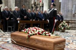 Italia despidió a Silvio Berlusconi con un funeral de Estado en la catedral de Milán
