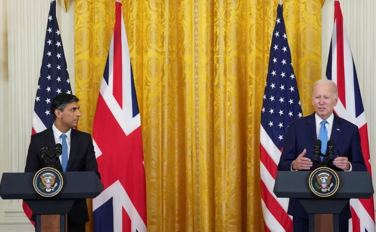 Estados Unidos y el Reino Unido anunciaron una nueva alianza económica para hacer frente a las ambiciones del régimen chino