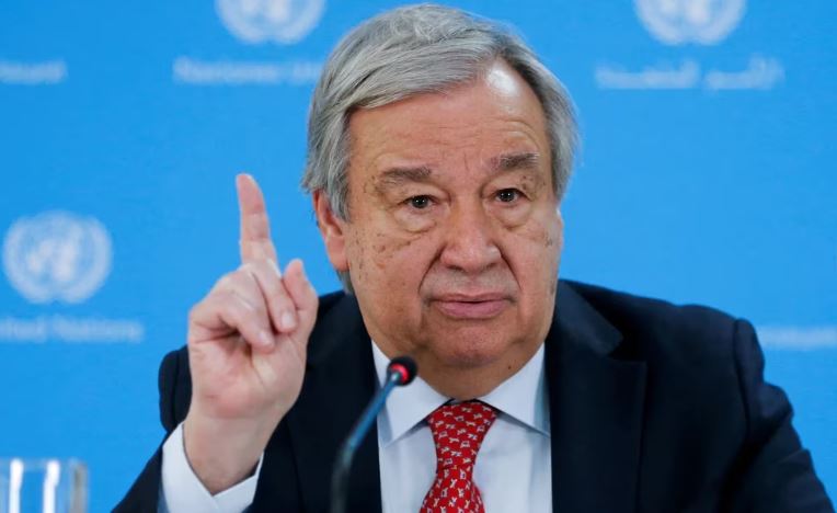 El secretario general de la ONU dijo que la destrucción de la represa de Kajovka es “otra consecuencia devastadora” de la invasión rusa a Ucrania