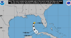 La tormenta tropical Arlene, la primera del año, pone a Florida en vigilancia de inundaciones