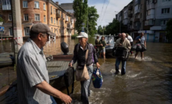 23 asentamientos siguen inundados en Kherson tras la destrucción de la represa de Kakhovka